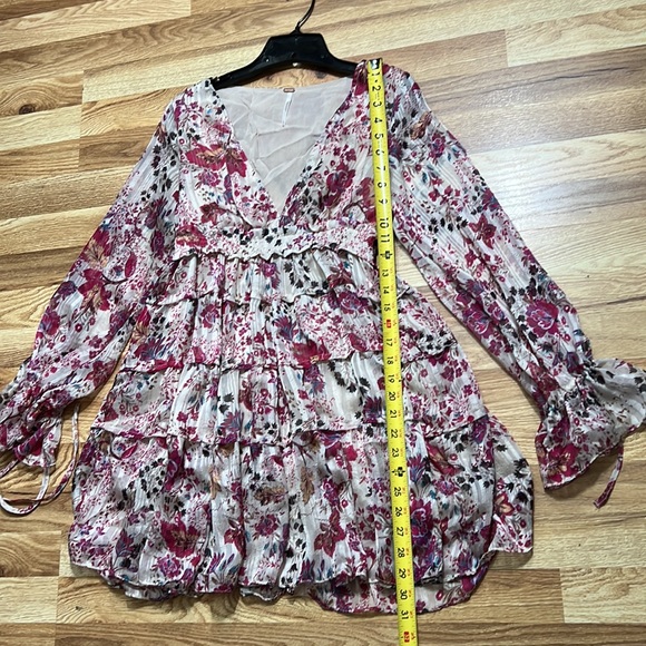 Free People Closer To The Heart Tiered Floral Dress Size XS - Picture 5 of 16